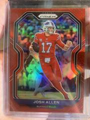 Josh Allen [Red Prizm] Football Cards 2020 Panini Prizm Prices