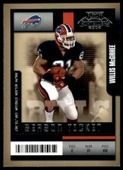 Willis McGahee #14 Football Cards 2004 Playoff Contenders Prices