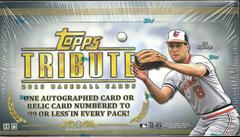 Hobby Box Baseball Cards 2013 Topps Tribute Prices