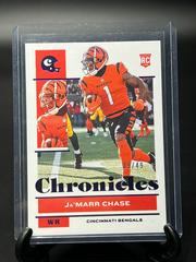 Ja'Marr Chase [Purple] Football Cards 2021 Panini Chronicles Prices