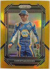 Christian Eckes [Gold] #18 Racing Cards 2023 Panini Prizm NASCAR Prices