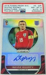Wayne Rooney [Prizm] Soccer Cards 2018 Panini Prizm World Cup Signatures Prices