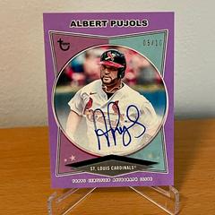 Albert Pujols [Purple] Baseball Cards 2023 Topps Brooklyn Collection Autographs Prices