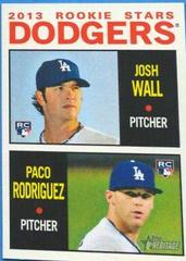 Josh Wall, Paco Rodriguez #14 Baseball Cards 2013 Topps Heritage Prices
