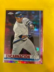 Edwin Encarnacion [Red Refractor] Baseball Cards 2019 Topps Chrome Update Prices