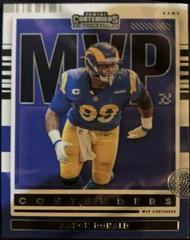 Aaron Donald Football Cards 2021 Panini MVP Contenders Prices