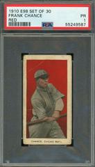 Frank Chance [Red] Baseball Cards 1910 E98 Set of 30 Prices