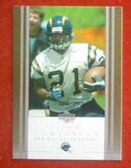 LaDainian Tomlinson #293 Football Cards 2001 Upper Deck Rookie F/X Prices