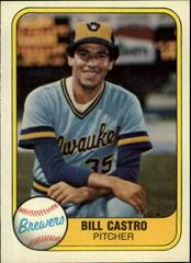 Bill Castro #517 Baseball Cards 1981 Fleer Prices