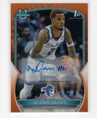 Al Amir Dawes [Autograph Orange] #63 Basketball Cards 2022 Bowman Chrome University Prices