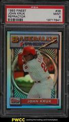 John Kruk [Refractor] #38 Baseball Cards 1993 Finest Prices