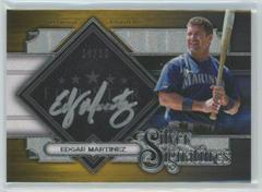Edgar Martinez [Gold] #SS-EM Baseball Cards 2022 Topps Five Star Silver Signatures Prices