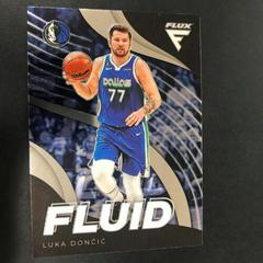 Luka Doncic #14 Basketball Cards 2022 Panini Flux Fluid Prices