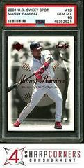 Manny Ramirez #19 Baseball Cards 2001 Upper Deck Sweet Spot Prices