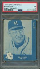 Bob Rush Baseball Cards 1960 Lake to Lake Dairy Braves Prices
