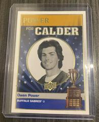 Owen Power [Gold] Hockey Cards 2022 Upper Deck Calder Candidates Prices