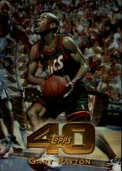 Gary Payton #T9 Basketball Cards 1997 Topps Chrome Topps 40 Prices