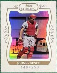Johnny Bench #20 Baseball Cards 2008 Topps Sterling Prices