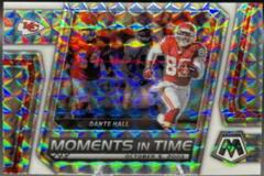 Dante Hall [White] #MT-15 Football Cards 2023 Panini Mosaic Moments in Time Prices