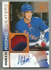 Nils Lundkvist [Inked Patch Autograph] #RS-NL Hockey Cards 2021 SP Game Used Rookie Sweaters Prices
