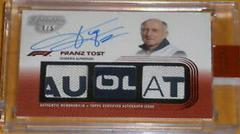 Franz Tost [Red] #DAP-FTII Racing Cards 2022 Topps Dynasty Formula 1 Autograph Patch Prices