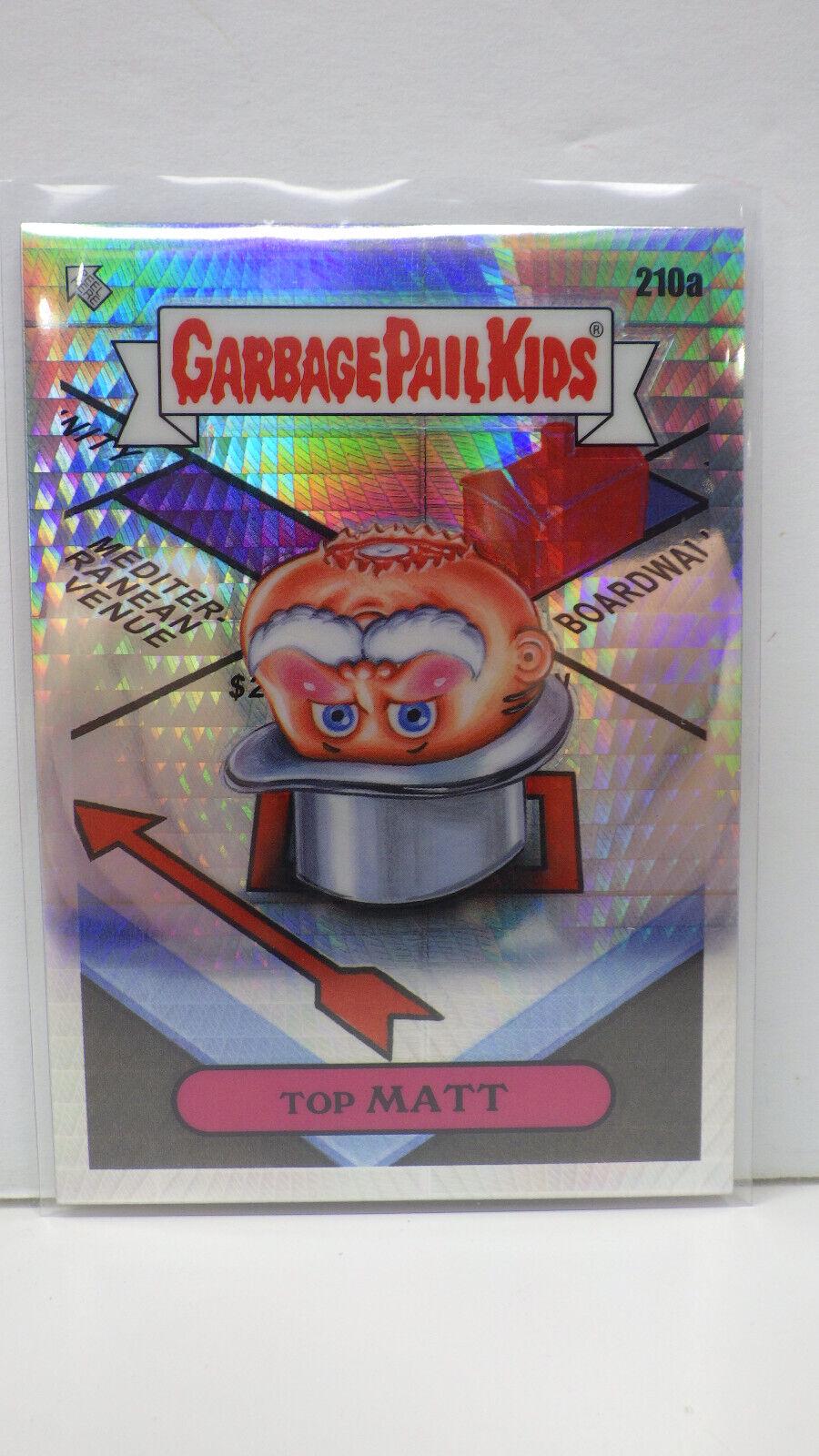 Top MATT [Prism Refractor] #210a Prices | 2022 Garbage Pail Kids Chrome ...