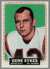 Gene Sykes #40 Football Cards 1964 Topps Prices