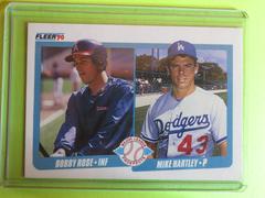 B Rose, M Hartley #651 Baseball Cards 1990 Fleer Prices
