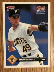 Tim Wakefield #61 Baseball Cards 1993 Donruss Prices