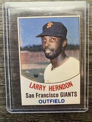 Larry Herndon [Hand Cut] #47 Baseball Cards 1977 Hostess Prices