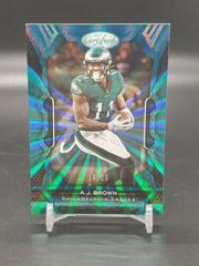 A. J. Brown [Teal FOTL] #97 Football Cards 2022 Panini Certified Prices