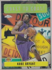 kobe Bryant Basketball Cards 2002 Topps Chrome Coast to Coast Prices