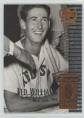 Ted Williams Baseball Cards 1999 Upper Deck Century Legends Prices