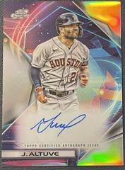 Jose Altuve Baseball Cards 2022 Topps Cosmic Chrome Autographs Prices