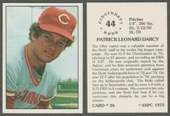 Pat Darcy #26 Baseball Cards 1975 SSPC Prices