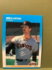 Mike LaCoss #277 Baseball Cards 1987 Fleer Prices