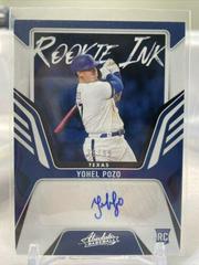 Yohel Pozo [Retail] #RKI-YP Baseball Cards 2022 Panini Absolute Rookie Ink Autographs Prices