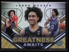 Jared McCain #GA-9 Basketball Cards 2023 Bowman Best University Greatness Awaits Prices