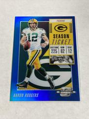 Aaron Rodgers [Blue] #59 Football Cards 2018 Panini Contenders Optic Prices