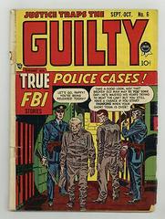 Justice Traps the Guilty #6 (1948) Comic Books Justice Traps the Guilty Prices