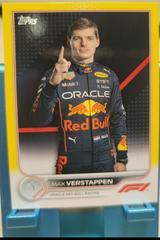 Max Verstappen [Yellow] #1 Racing Cards 2022 Topps Formula 1 Prices