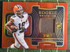 David Bell [Red] #RSW-18 Football Cards 2022 Panini Select Rookie Swatches Prices