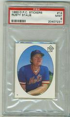 Rusty Staub Baseball Cards 1983 O Pee Chee Stickers Prices