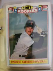 Mike Greenwell Baseball Cards 1988 Topps Glossy Rookies Prices