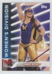 Nikki A. S. H. [Blue] #R-12 Wrestling Cards 2021 Topps WWE Women’s Division Roster Prices