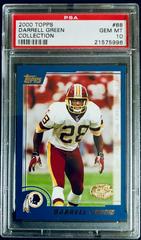 Darrell Green #88 Football Cards 2000 Topps Prices