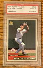 Rick Asadoorian #T54 Baseball Cards 2000 Topps Traded Prices