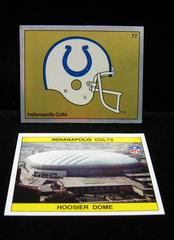 Indianapolis Colts Helmet [Foil] #77 Football Cards 1988 Panini Sticker Prices
