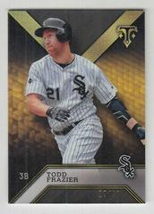 Todd Frazier [Onyx] Baseball Cards 2016 Topps Triple Threads Prices
