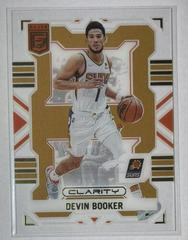 Devin Booker [Gold] #26 Basketball Cards 2022 Panini Donruss Elite Clarity Prices